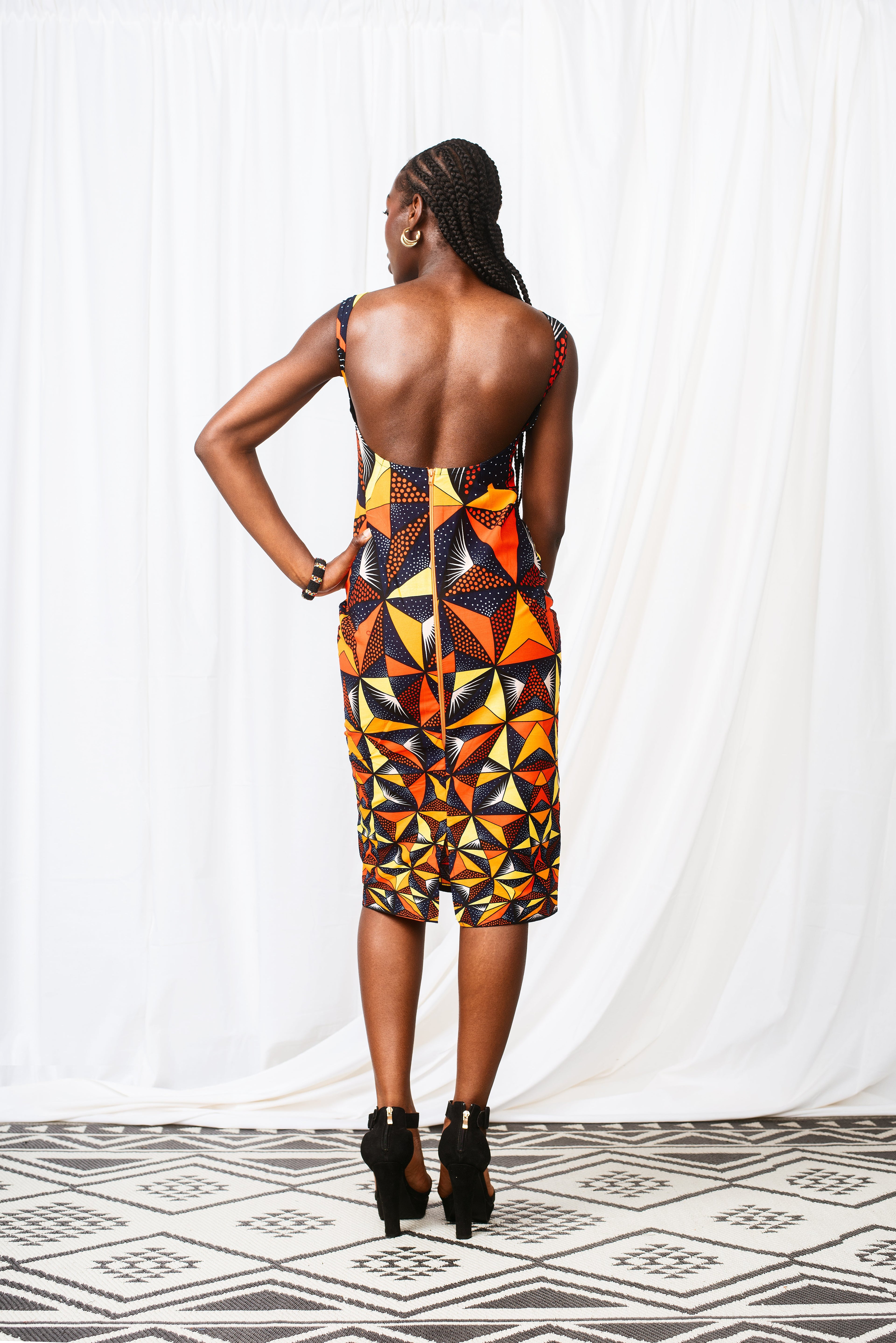 Women's Ninzi Column Sheath Midaxi Dress