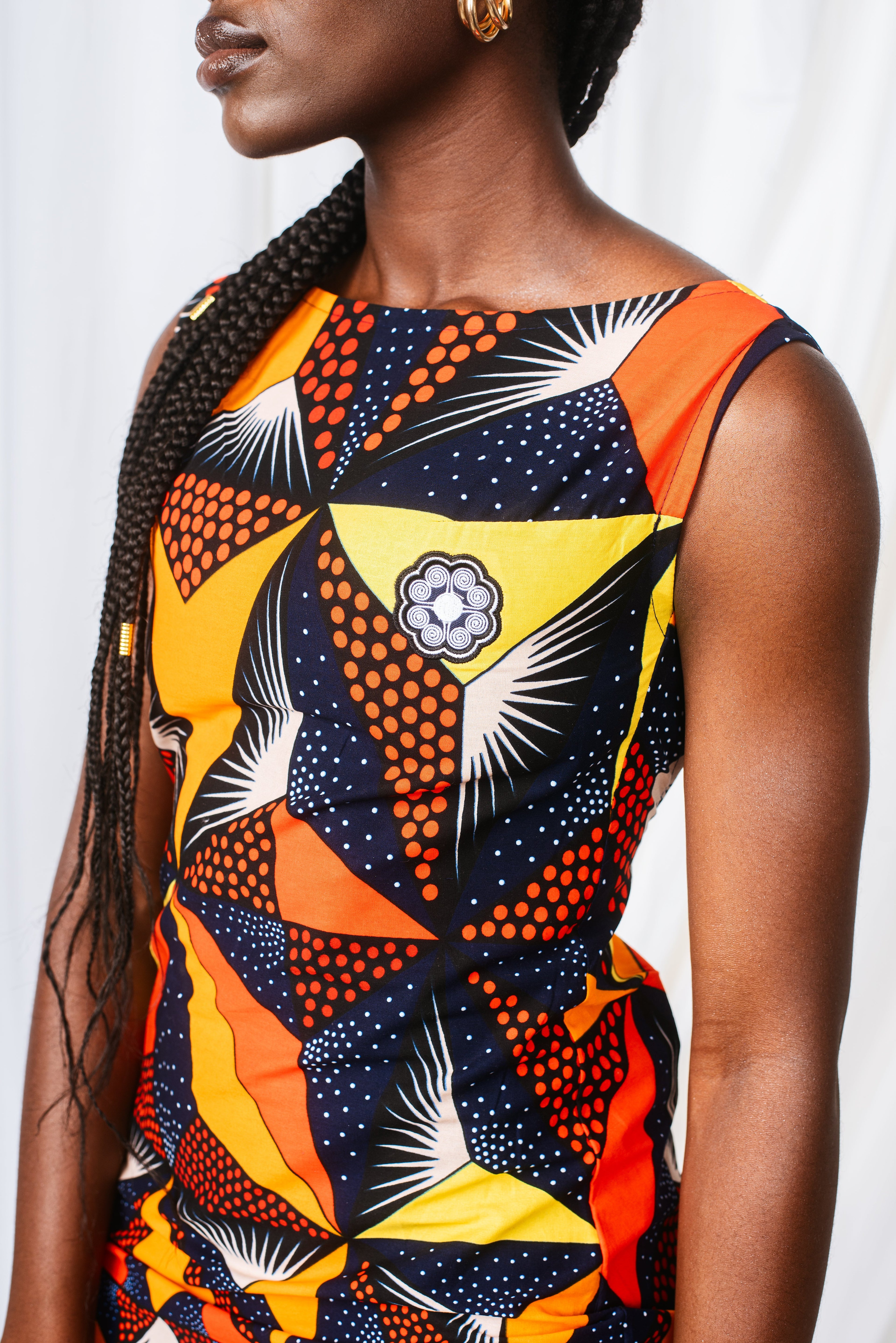 Women's Ninzi Column Sheath Midaxi Dress