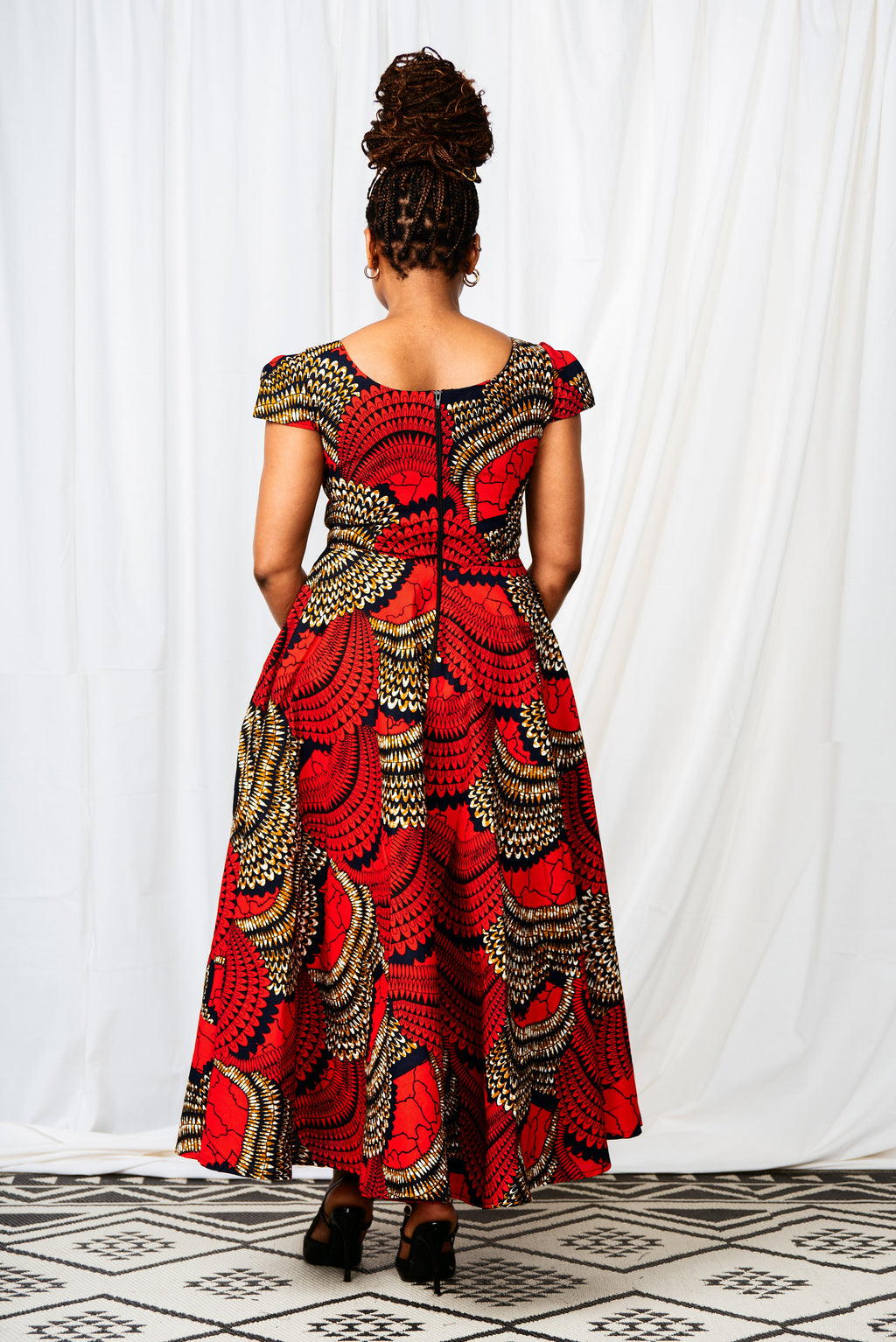 Women's Tariro Fit Flare Maxi Dress