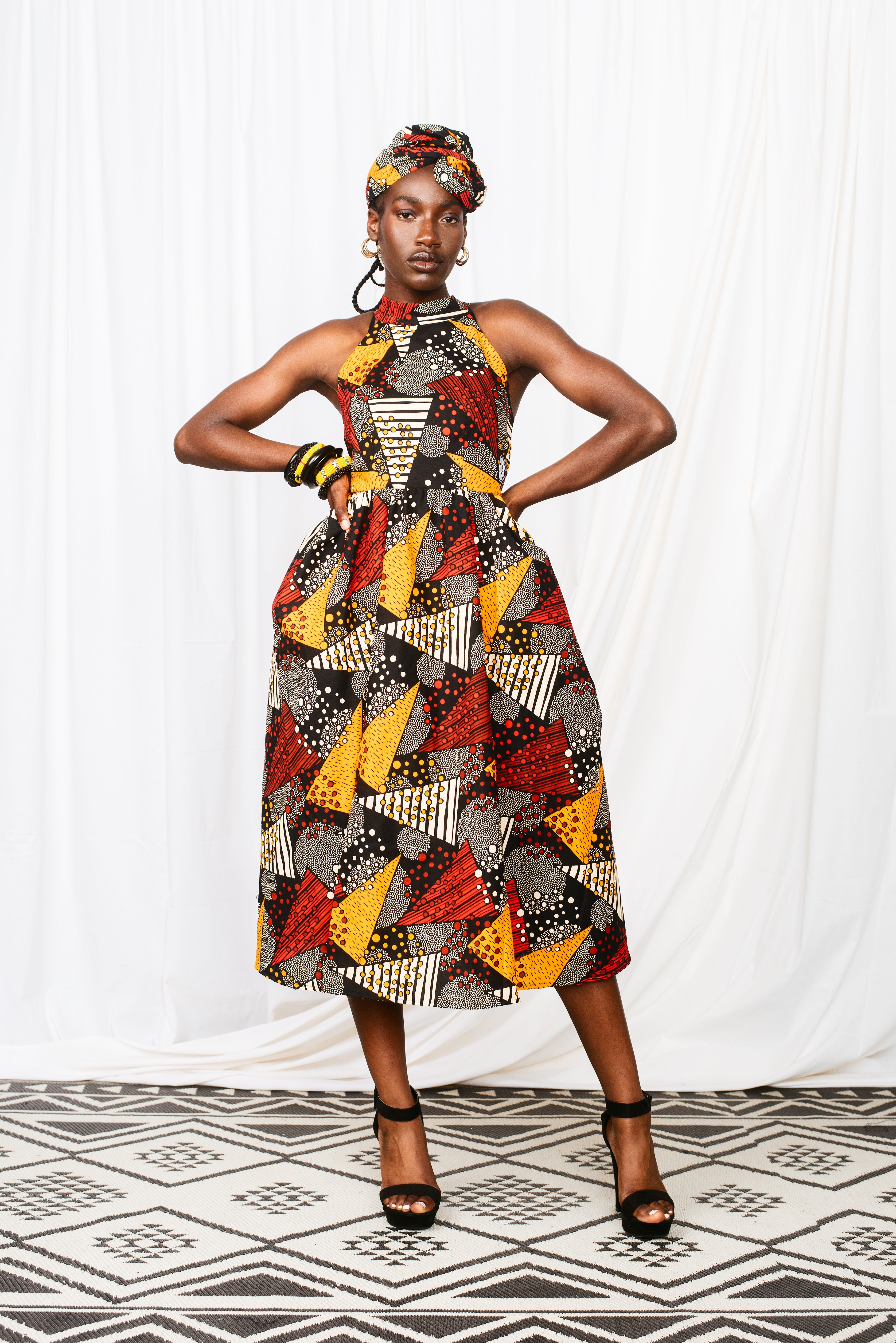 Women's Mahiri Halter Midaxi Dress